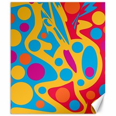 Colorful Decor Canvas 20  X 24   by Valentinaart