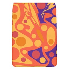 Orange And Blue Decor Flap Covers (s)  by Valentinaart