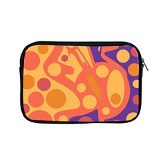 Orange And Blue Decor Apple Ipad Mini Zipper Cases by Valentinaart