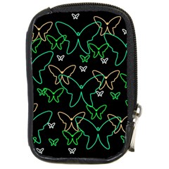 Green Butterflies Compact Camera Cases by Valentinaart