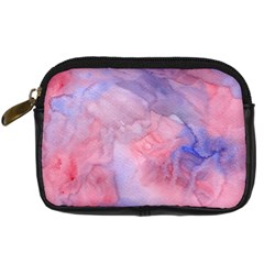 Galaxy Cotton Candy Pink And Blue Watercolor  Digital Camera Cases by CraftyLittleNodes