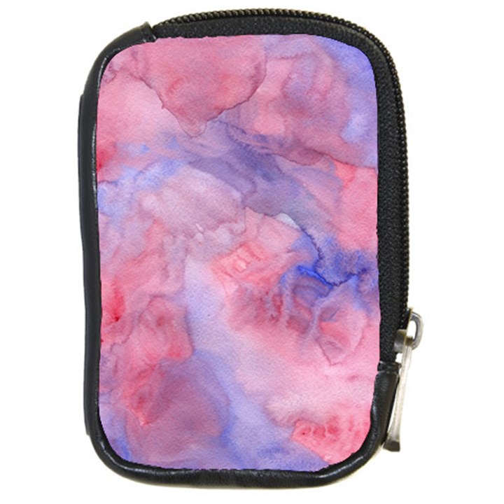 Galaxy Cotton Candy Pink And Blue Watercolor  Compact Camera Cases