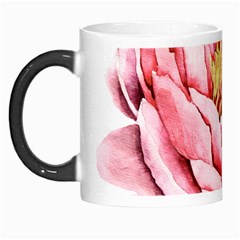 Large Flower Floral Pink Girly Graphic Morph Mugs by CraftyLittleNodes