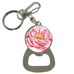 Large Flower Floral Pink Girly Graphic Bottle Opener Key Chains by CraftyLittleNodes