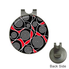 Hypnotic Design Hat Clips With Golf Markers