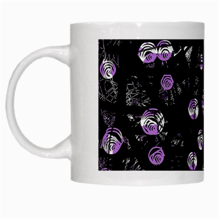 Purple soul White Mugs