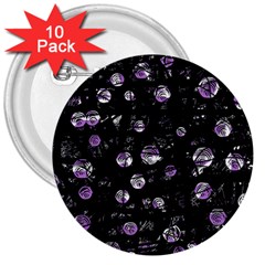 Purple Soul 3  Buttons (10 Pack)  by Valentinaart