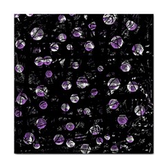 Purple Soul Face Towel by Valentinaart