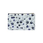 White and deep blue soul Cosmetic Bag (Small)  Back