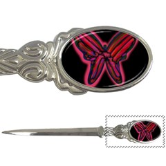 Red Butterfly Letter Openers by Valentinaart