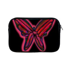 Red Butterfly Apple Ipad Mini Zipper Cases by Valentinaart