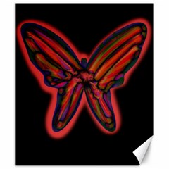 Red Butterfly Canvas 20  X 24  