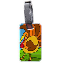 Thanksgiving Turkey  Luggage Tags (two Sides) by Valentinaart