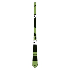 Playful Abstract Art - Green Neckties (one Side) 