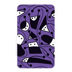 Playful Abstract Art - Purple Memory Card Reader