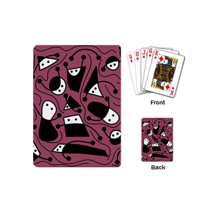 Playful abstraction Playing Cards (Mini) 