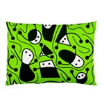 Playful abstract art - green Pillow Case 26.62 x18.9  Pillow Case