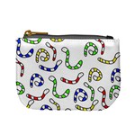 Colorful worms  Mini Coin Purses Front