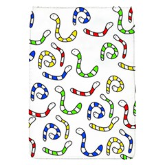 Colorful worms  Flap Covers (S) 