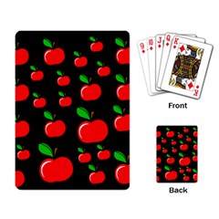 Red Apples  Playing Card by Valentinaart