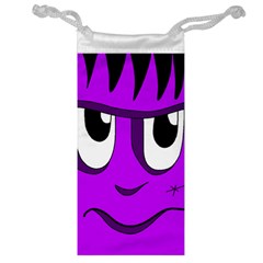 Halloween - Purple Frankenstein Jewelry Bags by Valentinaart