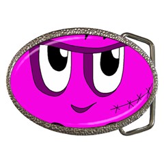 Halloween - Pink Frankenstein Belt Buckles