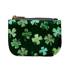 Lucky Shamrocks Mini Coin Purses