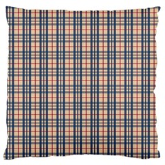 Chequered Plaid Standard Flano Cushion Case (two Sides) by olgart