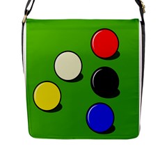 Billiard  Flap Messenger Bag (l) 