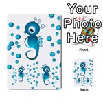 Seahorsesb Multi-purpose Cards (Rectangle)  Front 6