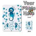 Seahorsesb Multi-purpose Cards (Rectangle)  Front 53