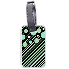 Green Transformaton Luggage Tags (one Side)  by Valentinaart