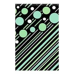 Green Transformaton Shower Curtain 48  X 72  (small)  by Valentinaart