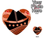 Boat - red Playing Cards 54 (Heart)  Front - Heart2