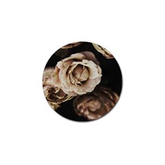 Roses Flowers Golf Ball Marker