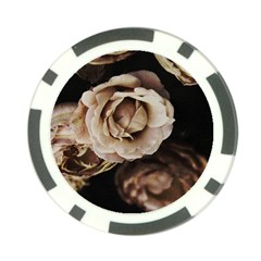 Roses Flowers Poker Chip Card Guards