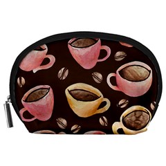 Coffee House Barista  Accessory Pouches (large)  by BubbSnugg