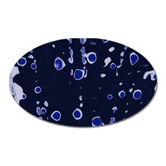 Blue Dream Oval Magnet by Valentinaart