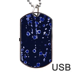 Blue Dream Dog Tag Usb Flash (two Sides) 