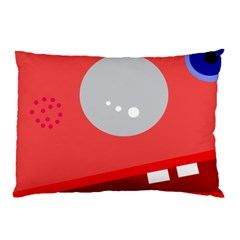 Cute Face Pillow Case (two Sides) by Valentinaart