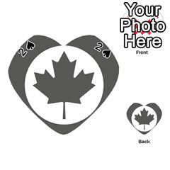 Low Visibility Roundel of the Royal Canadian Air Force Playing Cards 54 (Heart) 