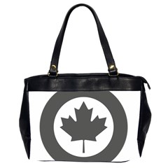 Low Visibility Roundel of the Royal Canadian Air Force Office Handbags (2 Sides) 