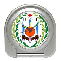 National Emblem Of Djibouti  Travel Alarm Clocks by abbeyz71