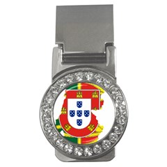 Flag Map Of Portugal Money Clips (cz)  by abbeyz71