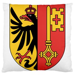 Coat Of Arms Of Geneva Canton  Large Cushion Case (one Side) by abbeyz71