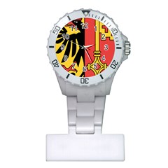 Coat Of Arms Of Geneva Canton  Plastic Nurses Watch