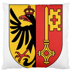 Coat Of Arms Of Geneva Canton  Large Flano Cushion Case (one Side) by abbeyz71