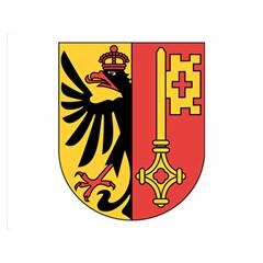 Coat Of Arms Of Geneva Canton  Double Sided Flano Blanket (medium)  by abbeyz71
