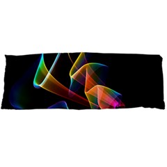 Crystal Rainbow, Abstract Winds Of Love  Body Pillow Case Dakimakura (two Sides) by DianeClancy