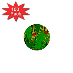 In the jungle 1  Mini Buttons (100 pack) 